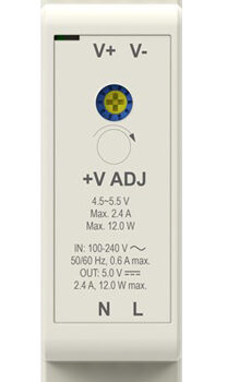 GOOBAY τροφοδοτικό 59574 για DIN rail, 5V/2.4A, 12W, IP20 4 IP20