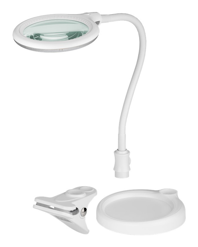 GOOBAY μεγεθυντικός φακός 60359 με κλιπ & βάση GOOBAY μεγεθυντικός φακός 60359 με κλιπ & βάση