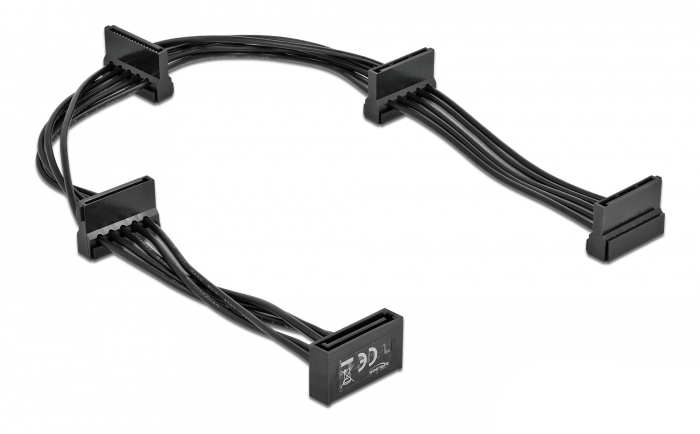 DELOCK καλώδιο SATA 15pin σε 4x SATA 15pin 60395 DELOCK καλώδιο SATA 15pin σε 4x SATA 15pin 60395