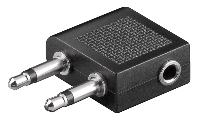 GOOBAY αντάπτορας 2x 3.5mm 2-pin σε 3.5 mm 3-pin 61004 GOOBAY αντάπτορας 2x 3.5mm 2-pin σε 3.5 mm 3-pin 61004