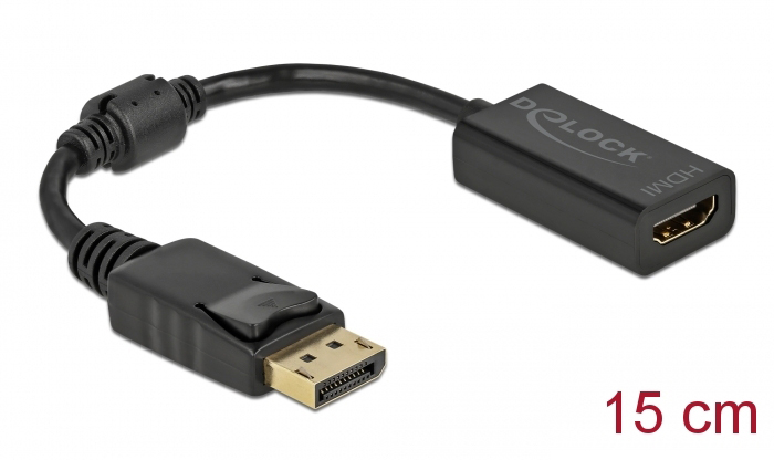 DELOCK αντάπτορας DisplayPort σε HDMI 61011 DELOCK αντάπτορας DisplayPort σε HDMI 61011