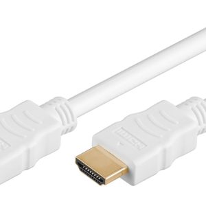GOOBAY καλώδιο HDMI 2.0 61020 με Ethernet, 4K/60Hz, 18 Gbps, 2m, λευκό 1 GOOBAY καλώδιο HDMI 2.0 61020 με Ethernet