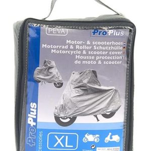 PROPLUS κουκούλα μηχανής 610250 με θήκη, XL 246x104x127cm, ασημί 3 ασημί