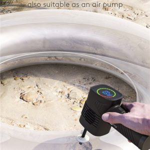 GOOBAY ηλεκτρικό air duster 61667, LED οθόνη, 46.8W, 2000mAh, μαύρο 4 2000mAh