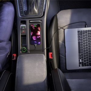 GOOBAY φορτιστής αυτοκινήτου 61739, USB & USB-C PD, 45W, μαύρος 3 45W