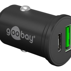 GOOBAY φορτιστής αυτοκινήτου 61739, USB & USB-C PD, 45W, μαύρος 1 GOOBAY φορτιστής αυτοκινήτου 61739