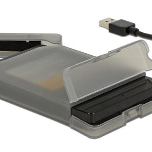 DELOCK αντάπτορας USB σε SATA 62742 με θήκη για 2.5" HDD/SSD, 6Gbps 4 62742 3