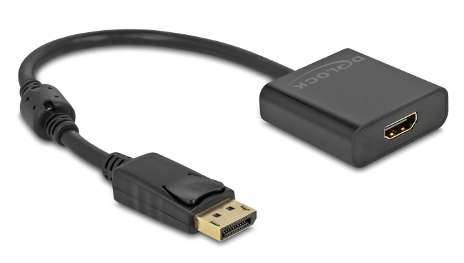 DELOCK αντάπτορας DisplayPort σε HDMI 63585 DELOCK αντάπτορας DisplayPort σε HDMI 63585
