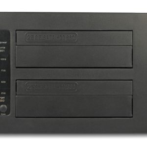 DELOCK docking station 64183 clone function, 2x HDD, CF/SD, 5Gbps, μαύρο 4 5Gbps