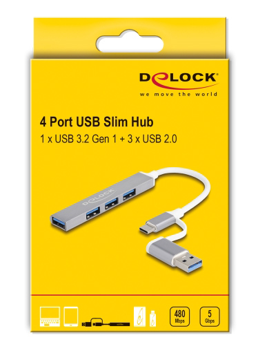 USB & USB-C σύνδεση USB & USB-C σύνδεση