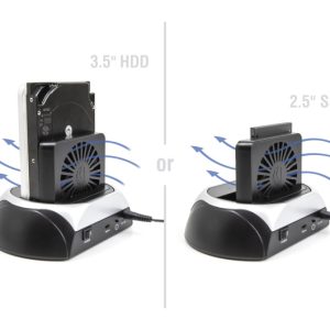 DELOCK docking station 64280 για M.2 NVMe/SATA SSD & HDD, 10Gbps, μαύρο 2 10Gbps