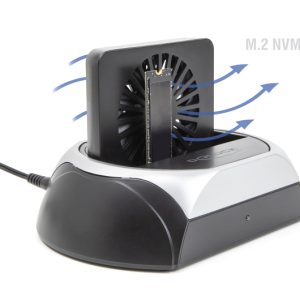 DELOCK docking station 64280 για M.2 NVMe/SATA SSD & HDD, 10Gbps, μαύρο 3 μαύρο