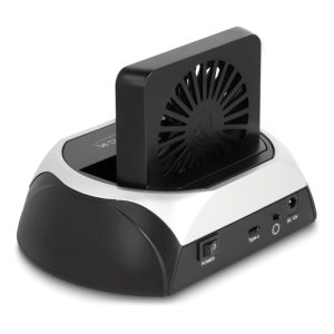 DELOCK docking station 64280 για M.2 NVMe/SATA SSD & HDD, 10Gbps, μαύρο 4 64280 3