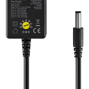 GOOBAY επιτοίχιος φορτιστής 64569, 3V-12V, 18W/1.5A, 12 tips 3 18W/1.5A