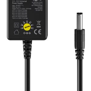 GOOBAY επιτοίχιος φορτιστής 64571, 3V-12V, 7.2W/0.6A, 12 tips 3 7.2W/0.6A