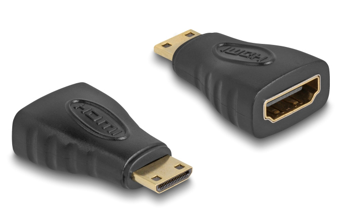 DELOCK αντάπτορας mini HDMI σε HDMI 65244 DELOCK αντάπτορας mini HDMI σε HDMI 65244