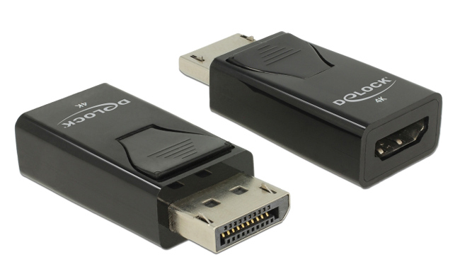 DELOCK αντάπτορας DisplayPort σε HDMI 66234 DELOCK αντάπτορας DisplayPort σε HDMI 66234
