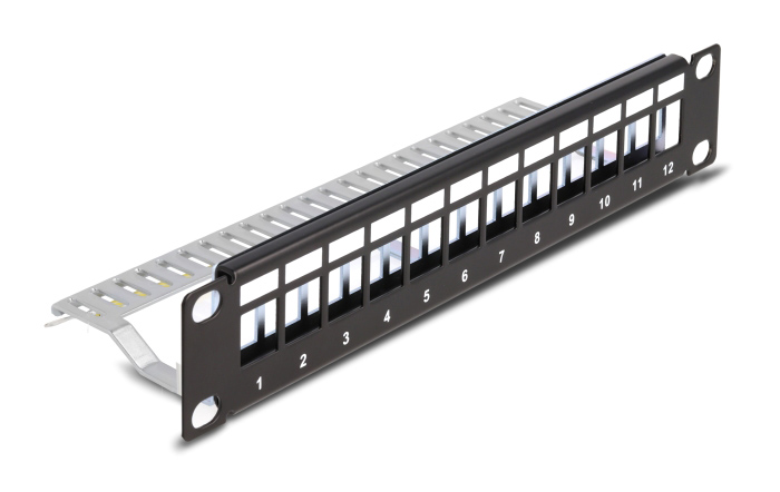 DELOCK Keystone patch panel 66874 DELOCK Keystone patch panel 66874