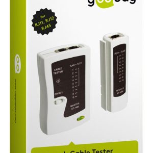 GOOBAY tester δικτύου 68856, CAT 5/6 & ISDN, RJ11, RJ12, & RJ45 2 68856 1