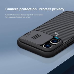 NILLKIN θήκη CamShield Pro για Apple iPhone 14 Pro, μαύρη 2 μαύρη