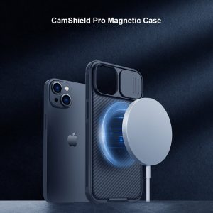 NILLKIN θήκη CamShield Pro Magnetic για iPhone 14, μαύρη 2 μαύρη