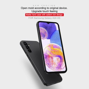NILLKIN θήκη Super Frosted Shield για Samsung Galaxy A24 4G, μπλε 2 μπλε