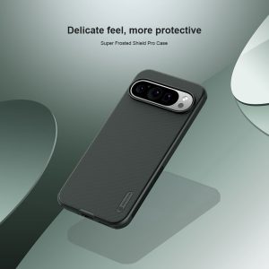 NILLKIN θήκη Super Frosted Shield Pro για Google Pixel 9 Pro XL, μαύρη 2 μαύρη