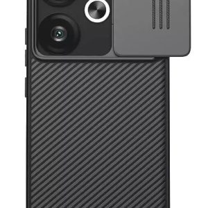 NILLKIN θήκη CamShield Pro για Xiaomi Redmi Turbo 3/Poco F6, μαύρη 1 NILLKIN θήκη CamShield Pro για Xiaomi Redmi Turbo 3/Poco F6