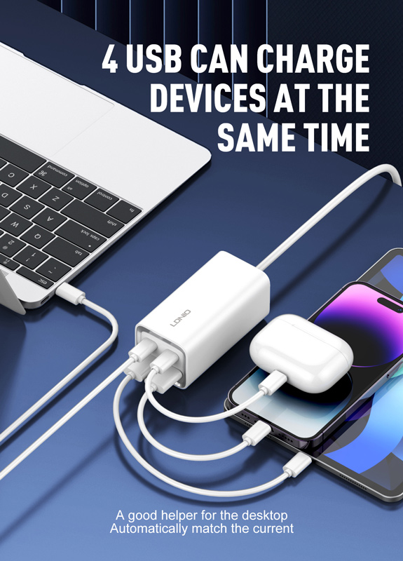 2x USB-C & 2x USB 2x USB-C & 2x USB