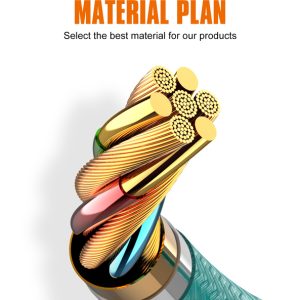 LDNIO καλώδιο USB-C σε USB-C LC631C, 65W PD, 1m, γκρι 4 γκρι