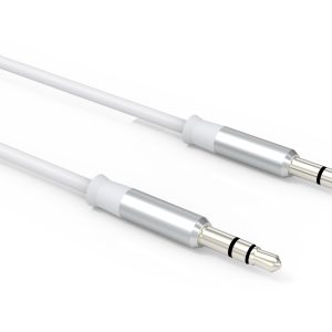 LDNIO καλώδιο ήχου 3.5mm LS-Y02, AUX, 1m, λευκό 2 AUX
