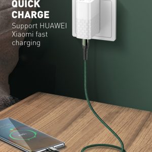 LDNIO καλώδιο USB-C σε USB-C LC102, 65W PD, 2m, γκρι 3 2m