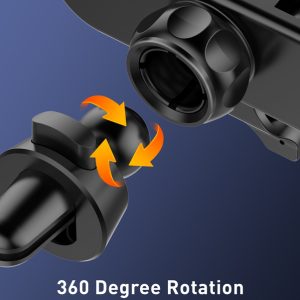 LDNIO βάση smartphone αυτοκινήτου MG03 για αεραγωγούς, μαύρη 3 6933138691144 2