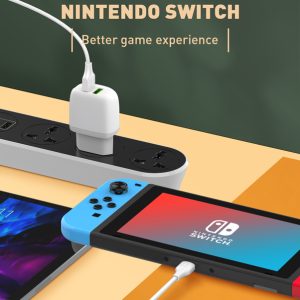 LDNIO καλώδιο USB-C σε USB-C LC122C, 65W PD, 2m, λευκό 3 2m