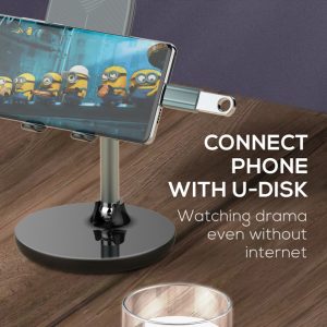 LDNIO αντάπτορας USB-C σε USB LC140, αρσενικό σε θηλυκό, γκρι 3 γκρι