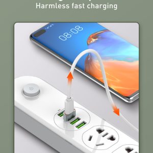 LDNIO αντάπτορας USB σε USB-C LC150, αρσενικό σε θηλυκό, γκρι 4 6933138691427 3