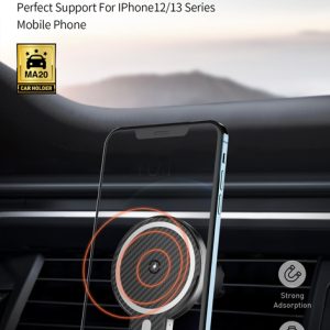 LDNIO ασύρματος φορτιστής & βάση αυτοκινήτου MA20, 15W, μαύρο 4 6933138691830 3