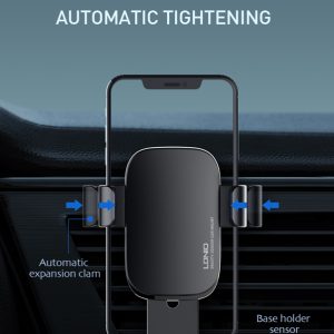 LDNIO βάση smartphone αυτοκινήτου MG10 για αεραγωγούς, μαύρη 2 μαύρη