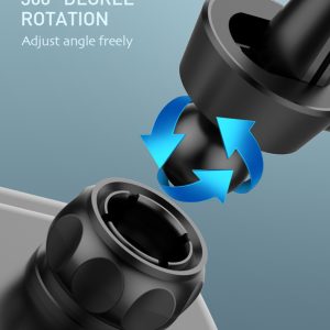LDNIO βάση smartphone αυτοκινήτου MG10 για αεραγωγούς, μαύρη 3 6933138691847 2