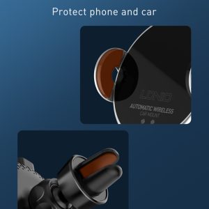 LDNIO ασύρματος φορτιστής & βάση αυτοκινήτου MA02, 15W, μαύρο 4 6933138691854 3