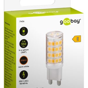 GOOBAY LED λάμπα 71436, G9, 3W, 2700K, 350lm, IP44 3 3W