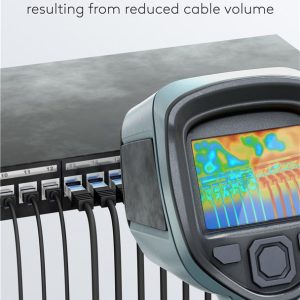 GOOBAY καλώδιο δικτύου 74354, CAT 8.1 U/FTP, slim, copper, 40Gbps, 2m, μαύρο 4 copper