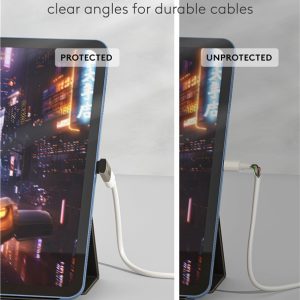 GOOBAY αντάπτορας USB-C 74442, γωνιακός 90°, USB4, 240W, 40Gbps, 8K, γκρι 3 USB4