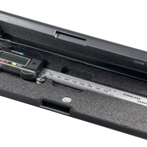 GOOBAY ψηφιακό παχύμετρο 77001, 150cm/6", ασημί 2 150cm/6"