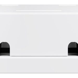 GOOBAY Keystone κυτίο 79366 για 2 θύρες δικτύου, 61.42mm, λευκό 2 61.42mm