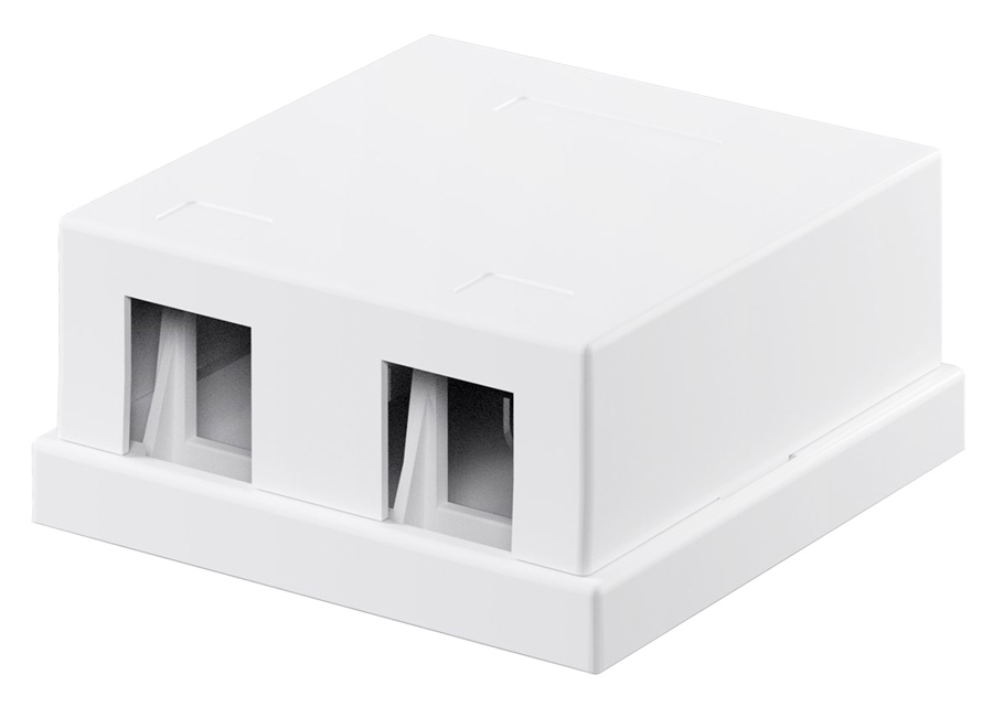 GOOBAY Keystone κυτίο 79366 για 2 θύρες δικτύου GOOBAY Keystone κυτίο 79366 για 2 θύρες δικτύου