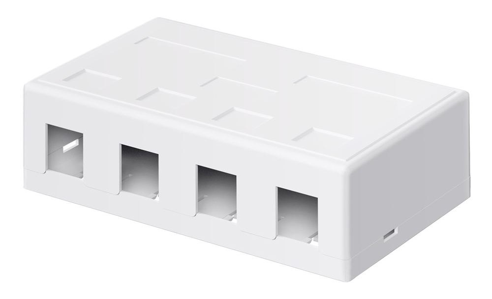GOOBAY Keystone κυτίο 79376 για 4x θύρες δικτύου GOOBAY Keystone κυτίο 79376 για 4x θύρες δικτύου