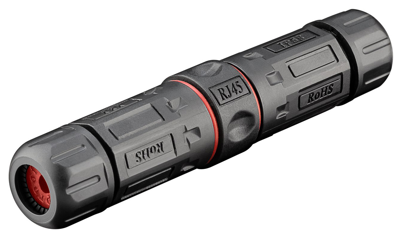 GOOBAY αδιάβροχος σύνδεσμος RJ45 Cat 6 79566 GOOBAY αδιάβροχος σύνδεσμος RJ45 Cat 6 79566