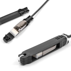 DELOCK εξολκέας καλωδίου 83218 για ενεργό οπτικό καλώδιο, μαύρος 2 μαύρος