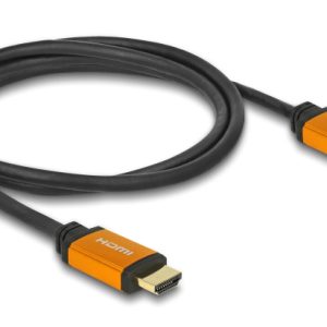 DELOCK καλώδιο HDMI 85728, 8K/60Hz, 48 Gbps, eARC, HDR, 1.5m, μαύρο 4 eARC